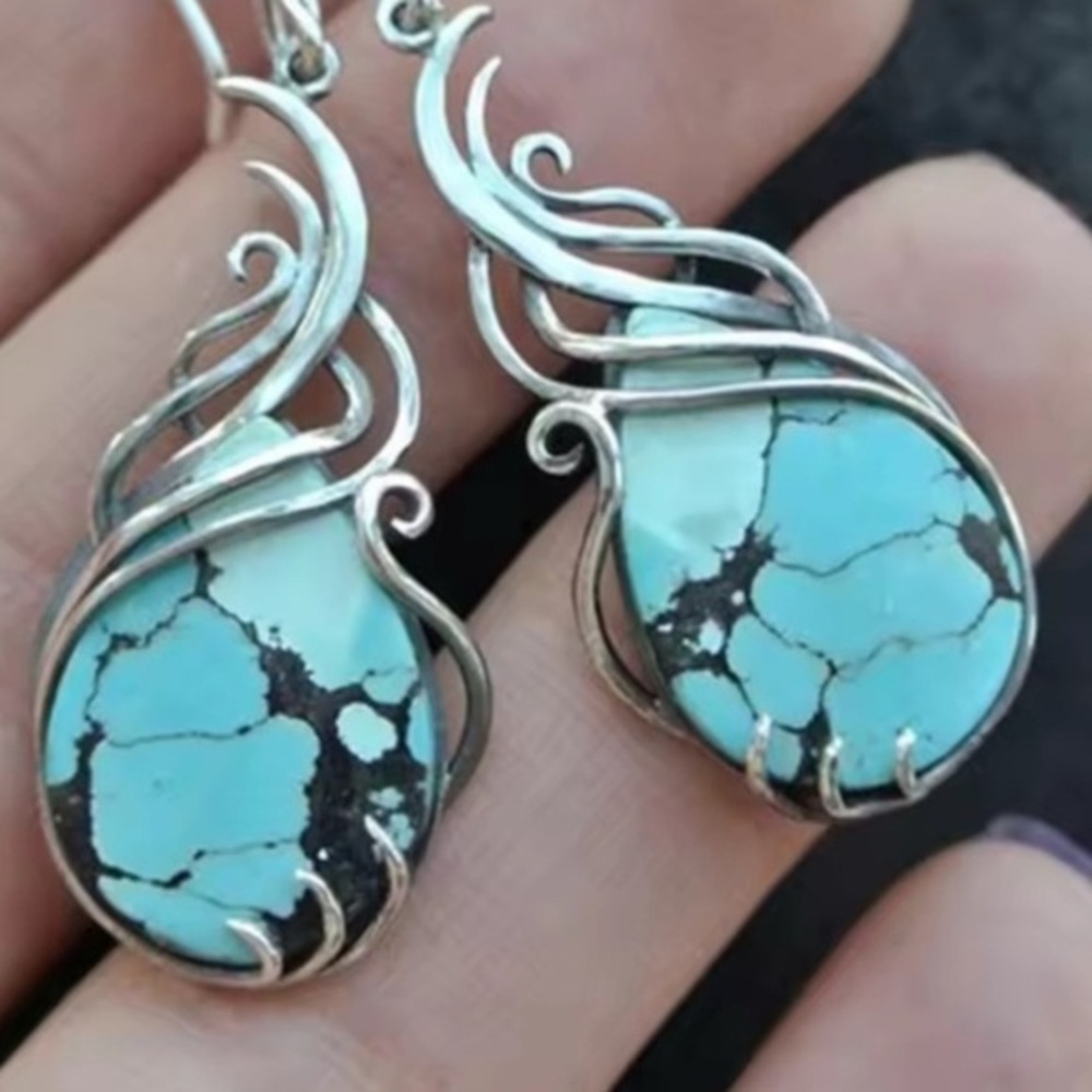 New Unique Turquoise Earrings